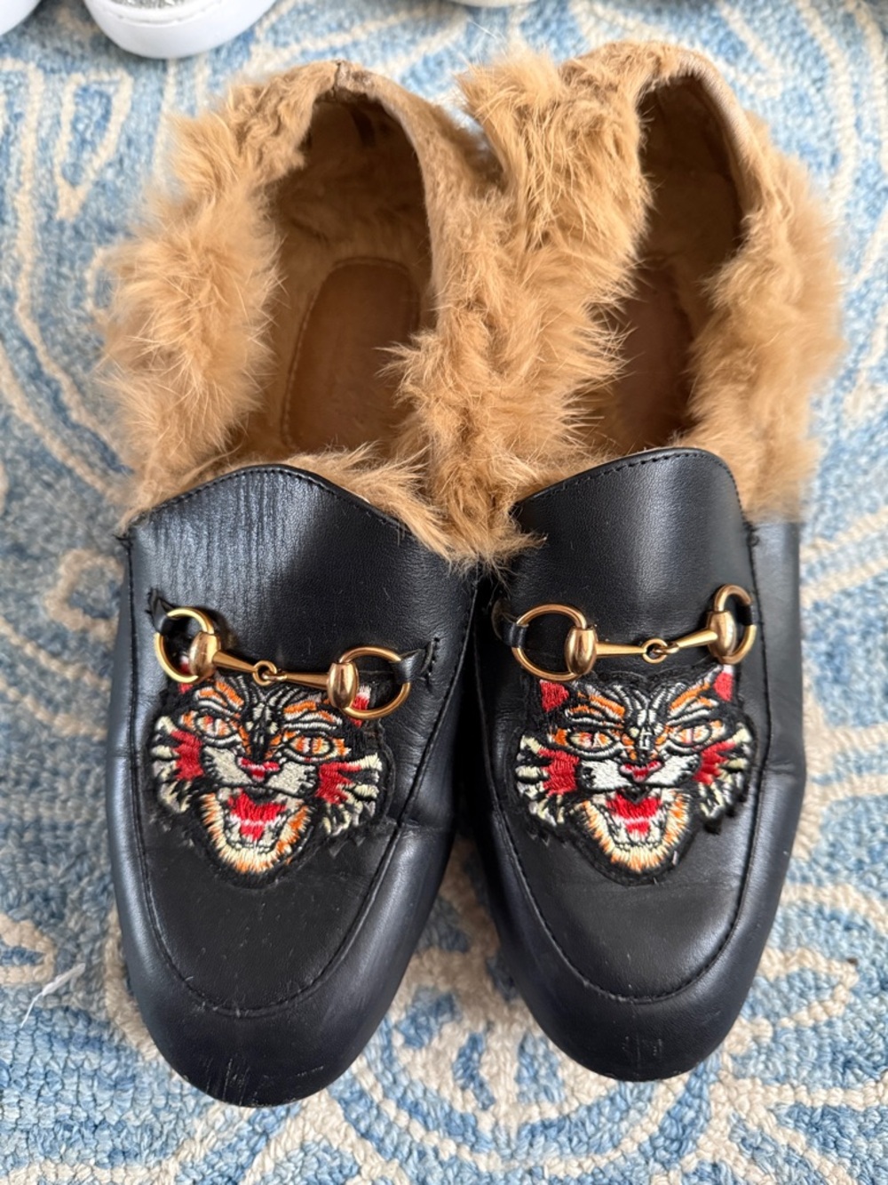 Gucci angry cat loafers sz 37